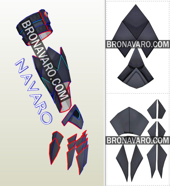 Load image into Gallery viewer, Capitano Cosplay Templates