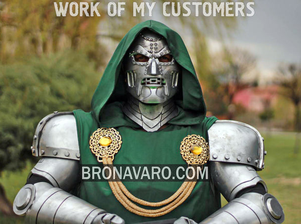 Load image into Gallery viewer, Dr Doom Helmet Cosplay