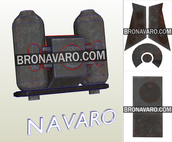 Load image into Gallery viewer, Fallout Armor Eva Foam Template