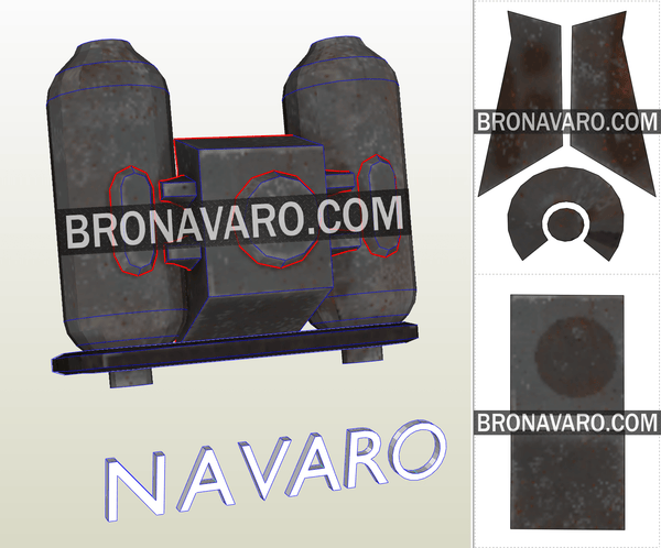 Load image into Gallery viewer, Fallout Armor Eva Foam Template