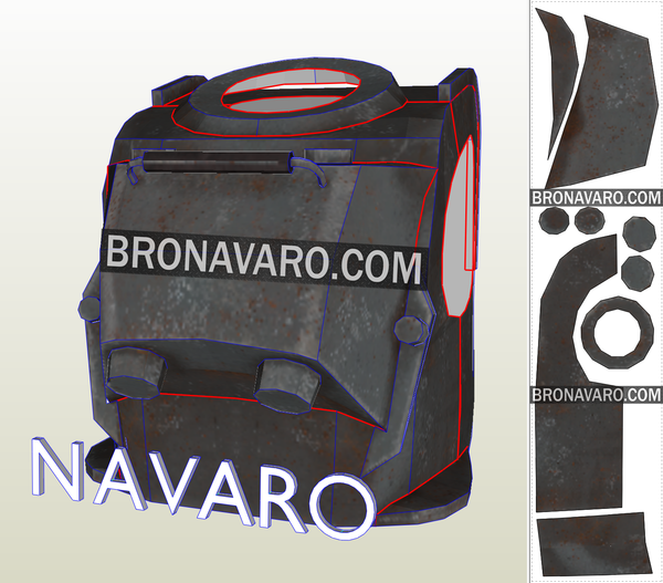 Load image into Gallery viewer, Fallout Power Armor Foam Templates