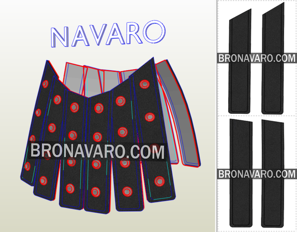 Load image into Gallery viewer, Gladiator Armor Template