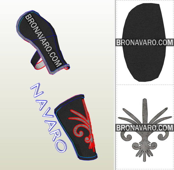 Load image into Gallery viewer, Gladiator Larp Armor Template