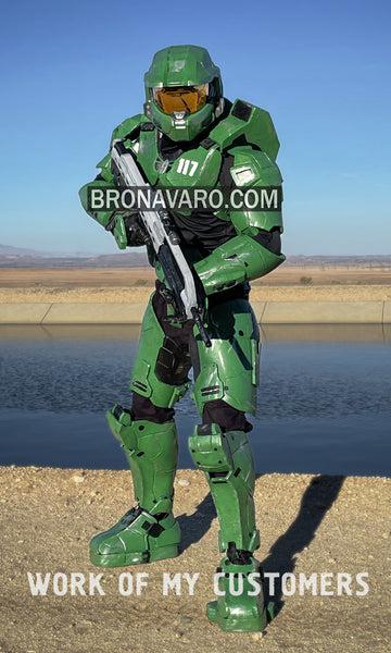 Load image into Gallery viewer, Halo Infinite Cosplay Armor Template