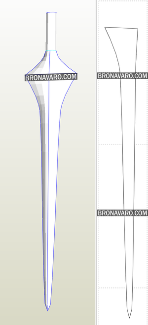 Hollow Knight Pure Vessel Nail Pattern