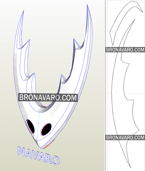 Load image into Gallery viewer, Hollow Knight Pure Vessel Pepakura