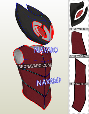 Hollow Knight Toupe Master Grimm Cosplay Template