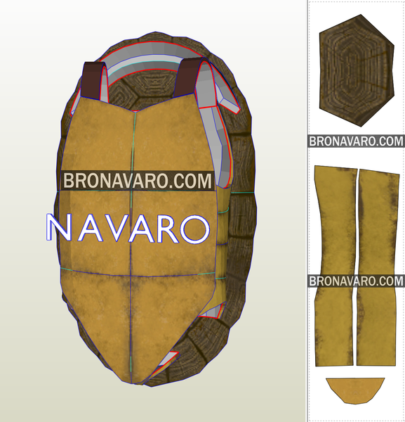 Load image into Gallery viewer, Ninja Turtles Eva Foam Templates