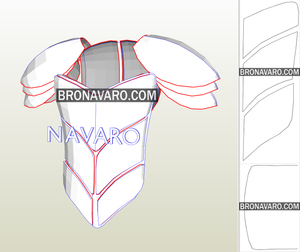 Pure Vessel Costume Template