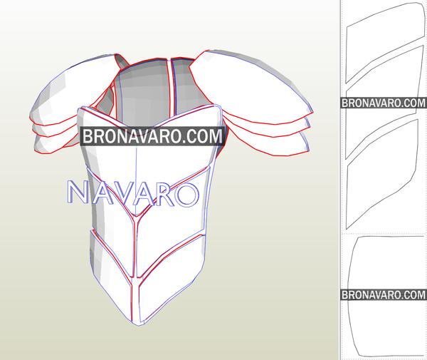 Load image into Gallery viewer, Pure Vessel Costume Template
