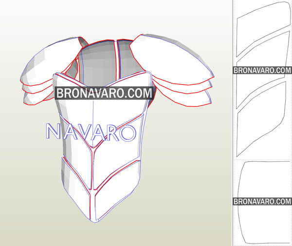 Load image into Gallery viewer, Pure Vessel Costume Template