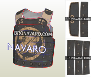 Samurai Armor Foam Template
