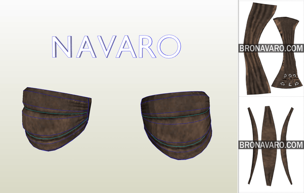 Load image into Gallery viewer, TMNT Knee Pads Template