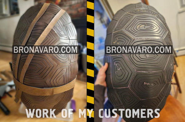 Load image into Gallery viewer, TMNT Armor (Eva Foam Template) - Ninja Turtles Armor Pepakura - TMNT Cosplay Costume Pattern