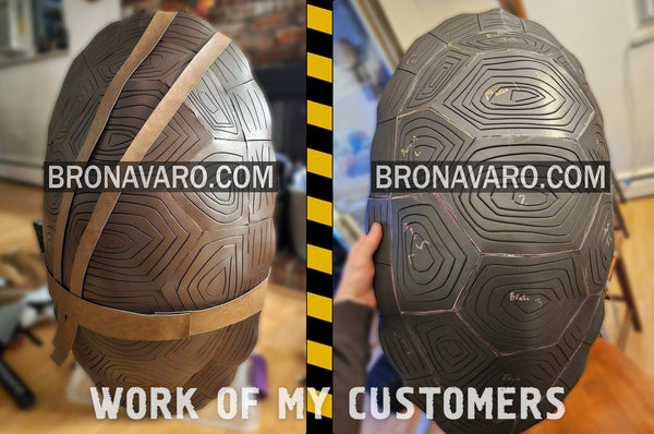 Load image into Gallery viewer, TMNT Armor (Eva Foam Template) - Ninja Turtles Armor Pepakura - TMNT Cosplay Costume Pattern