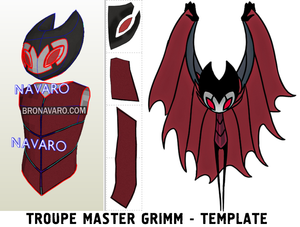 Troupe Master Grimm Eva Foam Template