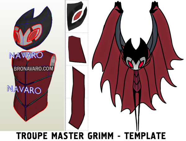 Load image into Gallery viewer, Troupe Master Grimm Eva Foam Template