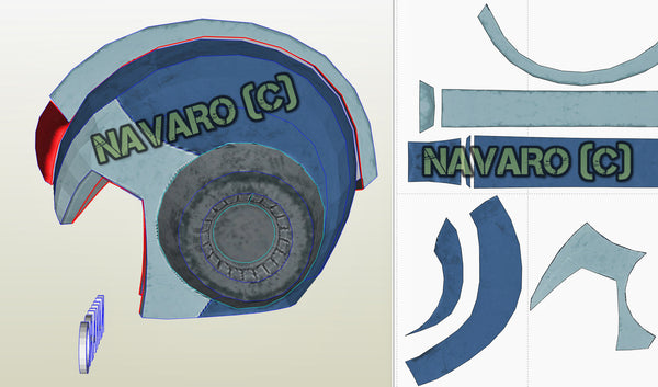 Load image into Gallery viewer, mega man foam template