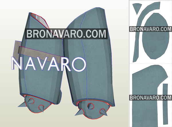 Load image into Gallery viewer, Alphonse Elric Armor Template