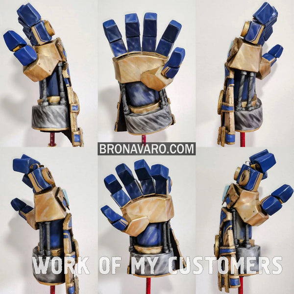 Load image into Gallery viewer, Arcane Vi Gauntlet DIY Cosplay