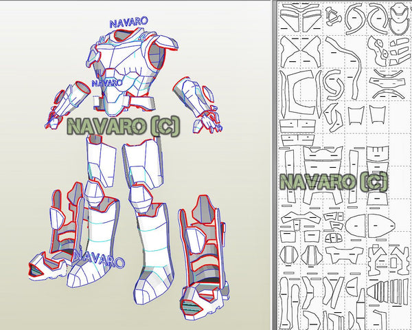 Load image into Gallery viewer, Baptiste Pepakura