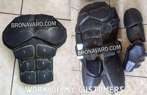 Batman Arkham Origins Eva Foam Pattern