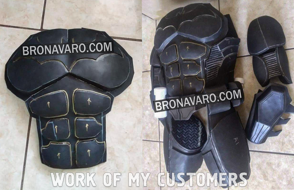 Load image into Gallery viewer, Batman Arkham Origins Eva Foam Pattern