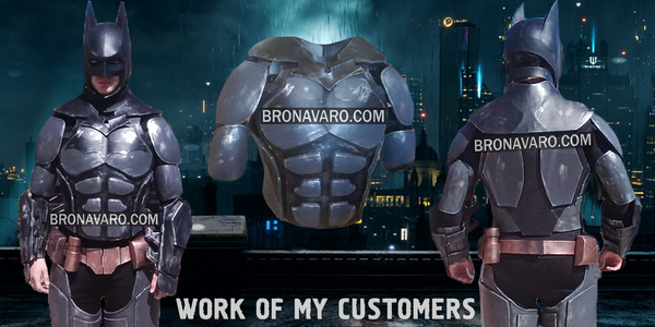 Load image into Gallery viewer, Arkham Origins Armor Pepakura Template
