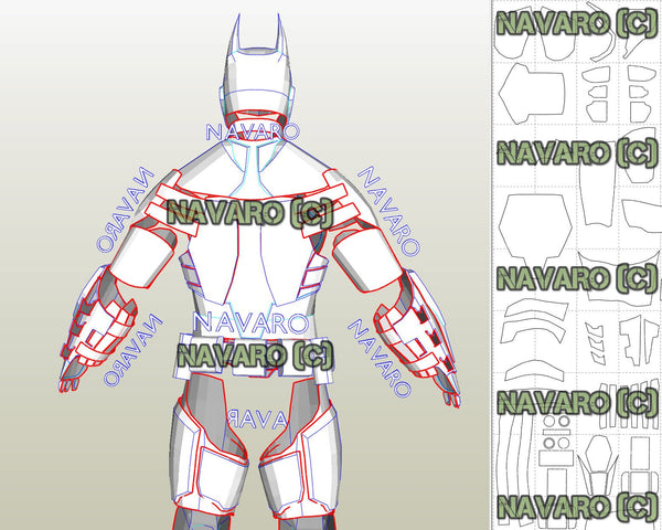 Load image into Gallery viewer, Batman Armor pdo