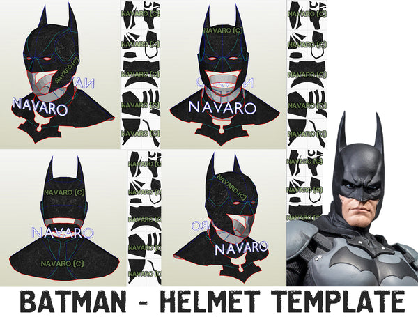 Load image into Gallery viewer, Batman Arkham Origins Helmet

