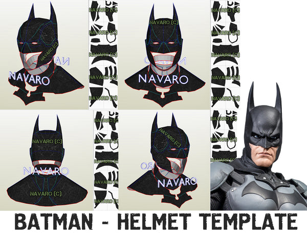 Load image into Gallery viewer, Batman Arkham Origins Helmet