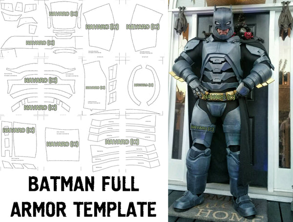 Load image into Gallery viewer, Batman Armor Template