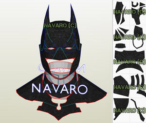 Batman Arkham Origins Foam Template