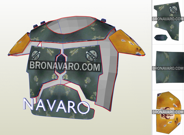 Load image into Gallery viewer,  Boba Fett Armor Template