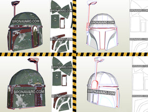 Boba Fett Helmet Pattern