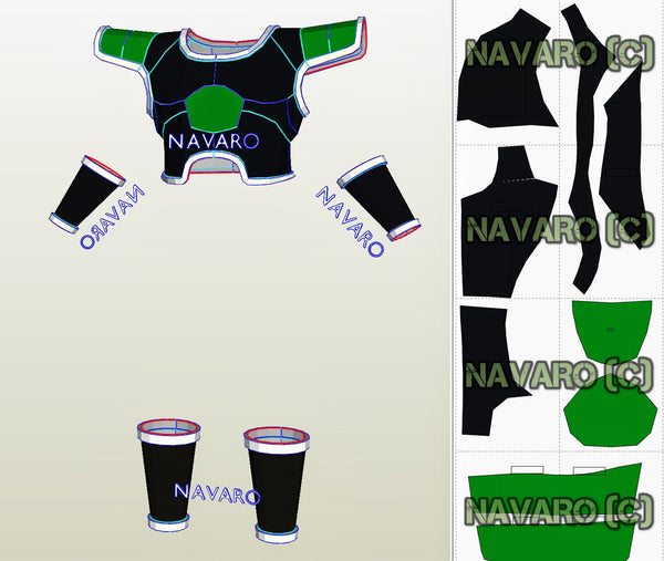 Load image into Gallery viewer, dragon ball eva foam template