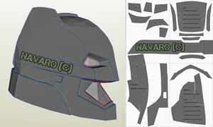 bvs helmet pattern
