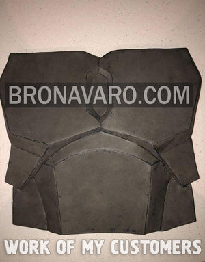 Mandalorian Chest Plate Template