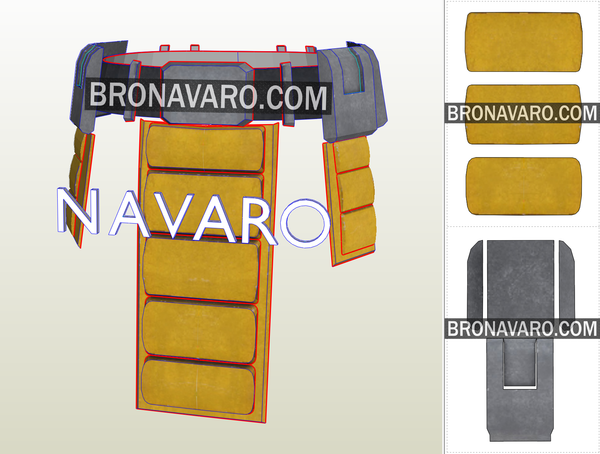 Load image into Gallery viewer, Cyrax Cyber Ninja Costume Pattern