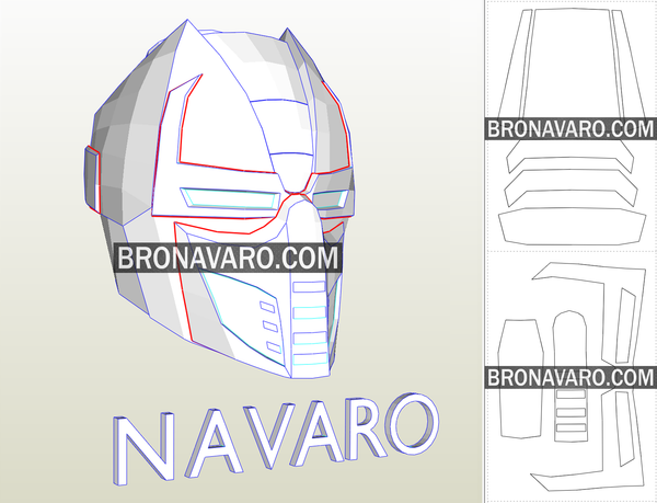 Load image into Gallery viewer, Cyrax Sektor Helmet Pepakura