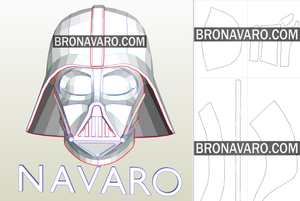 Darth Vader Helmet Pattern