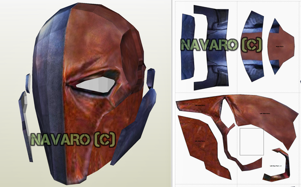 Load image into Gallery viewer, DeathStroke eva foam template
