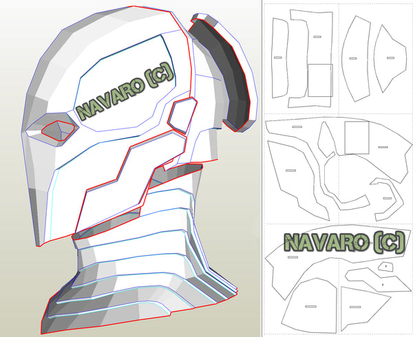 Load image into Gallery viewer, deathstroke pdf template