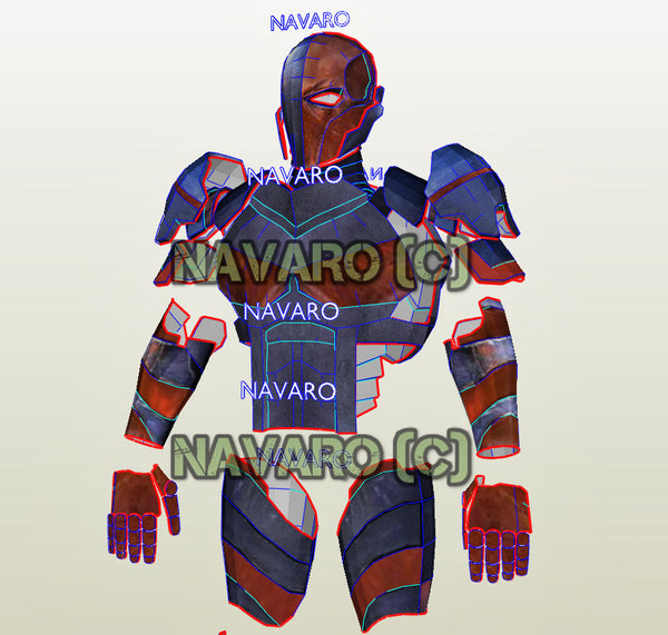 Load image into Gallery viewer, deathstroke printable