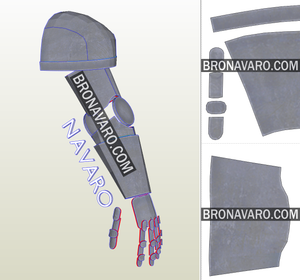 Doctor Doom Armor Template