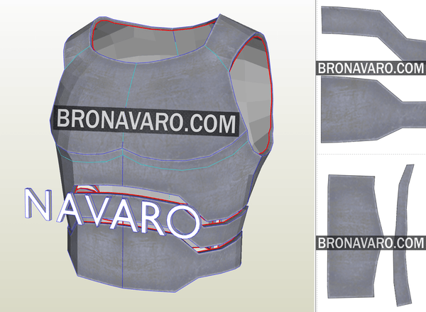 Load image into Gallery viewer, Doctor Doom Cosplay Armor Template