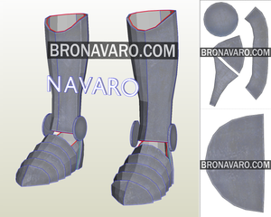 Doctor Doom Foam Template