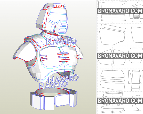 Load image into Gallery viewer, Doom Pepakura