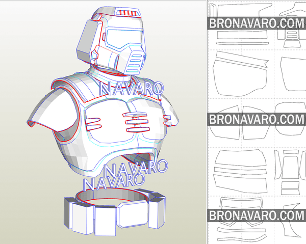 Load image into Gallery viewer, Doom Pepakura