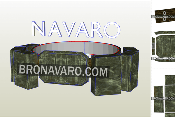 Load image into Gallery viewer, Doomguy belt pattern